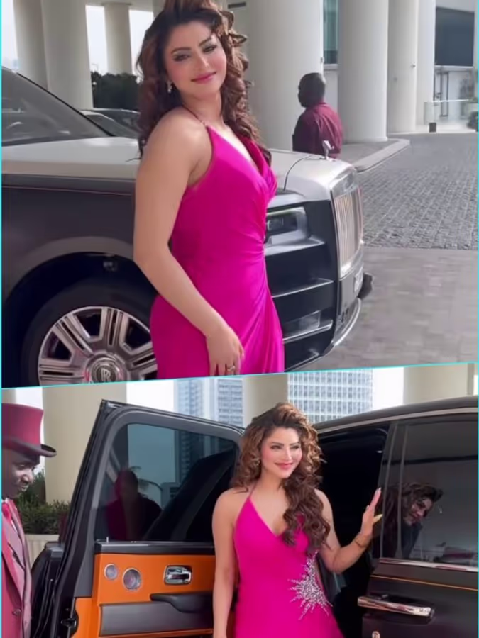 urvashi rautela rolls royce