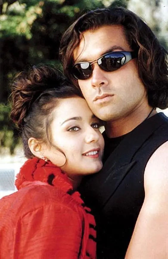 Bobby Deol and Preity Zinta in Jab We Met